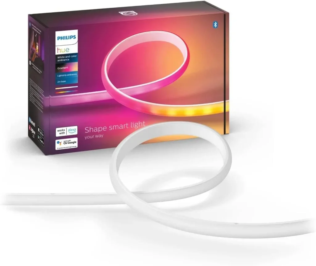 philips hue lightstrip tira inteligente led 2m